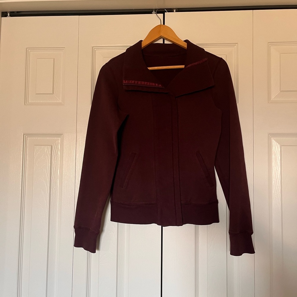 Lululemon Burgundy Jacket
